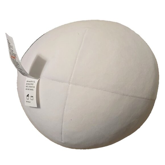 Gudetama Lazy Egg Plush 10” Wht Hard Boiled Egg Yellow Yolk Meh Sanrio Gund New - Picture 5 of 10